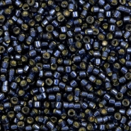 Miyuki kralen delica's 11/0 Duracoat silverlined dyed montana DB-2192