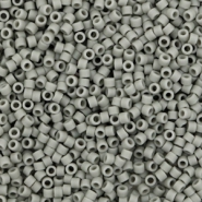 Miyuki kralen delica's 11/0 Opaque matte gray DB-761
