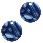 Resin hangers rond 12mm Dark blue