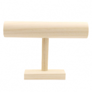 Sieraad display hout voor armbandjes Naturel (natuurlijke kleur van het hout)