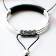 Sieraden maken: Trendy ketting met ring van DQ metaal ♡ DIY