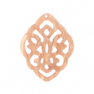 Resin hangers ruit barok Peach pink