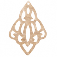 Resin hangers barok diamant Light semolina beige