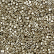 Miyuki kralen delica's 11/0 Silk satin variegated taupe DB-671