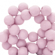 6 mm acryl kralen matt Vintage lilac