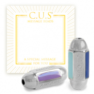 C.U.S® sieraden message beads "amour" Zilver (nikkelvrij)