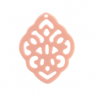 Resin hangers barok ruit Vintage pink