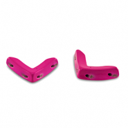 Tile beads pijl Magenta pink