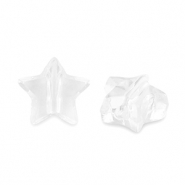 Acryl kralen ster Transparent