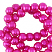 Glasparels 8mm Fuchsia