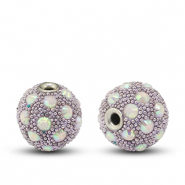Bohemian kralen Lilac-strass