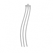 Roestvrij stalen (RVS) Stainless steel onderdelen hangers Silver