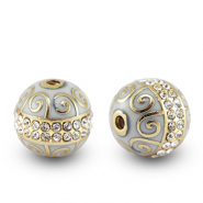 Bohemian kralen Grey