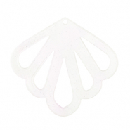 Resin hangers schelp Off white