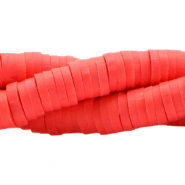 Katsuki kralen 6mm Deep coral red
