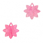 Resin hangers bloem Pink