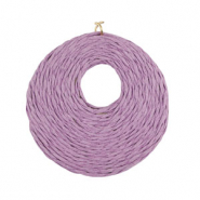 Raffia hanger 53mm Lilac