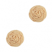 Raffia hanger 12mm Light peach