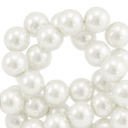Glasparels 8mm White