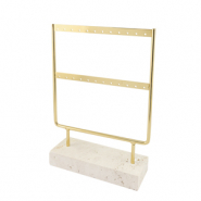 Sieraad display voor oorbellen Natural-gold