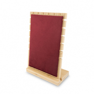 Sieraad display voor kettingen Natural-bordeaux