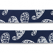 Bandana Dark blue-white