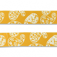 Bandana Ochre yellow-white