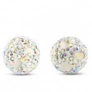 Bohemian kralen rond White