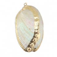 Schelp hangers specials Mossel Pearl-gold