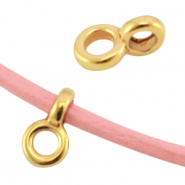 DQ metaal hanger met oog Ø2.2mm Goud (nikkelvrij)