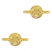 Bedels DQ metaal tussenstuk Goud (nikkelvrij)