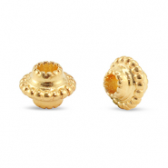 Kralen DQ metaal spacer Bali Goud (Nikkelvrij)