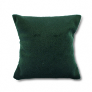Sieraad display kussentje velvet Dark green
