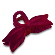 Haaraccessoires haarklem strik Red