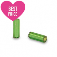 Glaskralen Rocailles Special Bugles Classic green