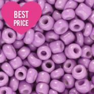 Glaskralen Rocailles 8/0 (3mm) Orchid purple
