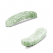 Natuursteen tussenstuk jade Light green