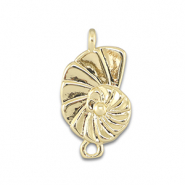 Brass TQ metaal tussenstuk slak Gold