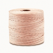 Nylon S-Lon draad 0.5mm Nude pink