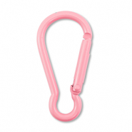 Gekleurde onderdelen sleutelhanger Pink