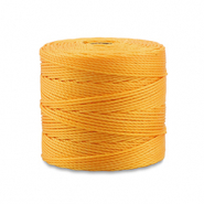 Nylon S-Lon draad 0.5mm Marigold yellow