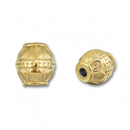 Roestvrij stalen (RVS) Stainless steel kralen Gold