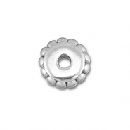 Roestvrij stalen (RVS) Stainless steel kralen spacer 5mm Silver