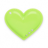 Statement hangers hart Lime green