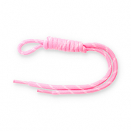 Sleutelhangers paracord Pink-white