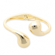 Metalen armbanden druppel Gold