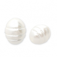 Imitatie zoetwaterparels rice White