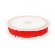Elastiek rijgdraad 0.8mm Red