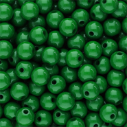 8 mm acryl kralen shiny Green