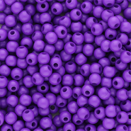 4 mm acryl kralen shiny Dark purple
